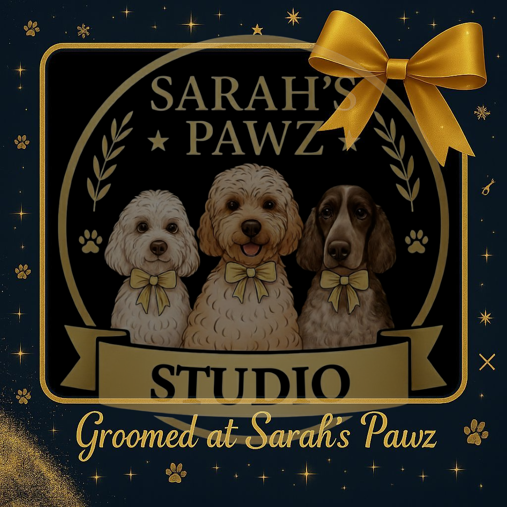 Gold or Silver Bow Frame – Custom Pet Photo Overlay