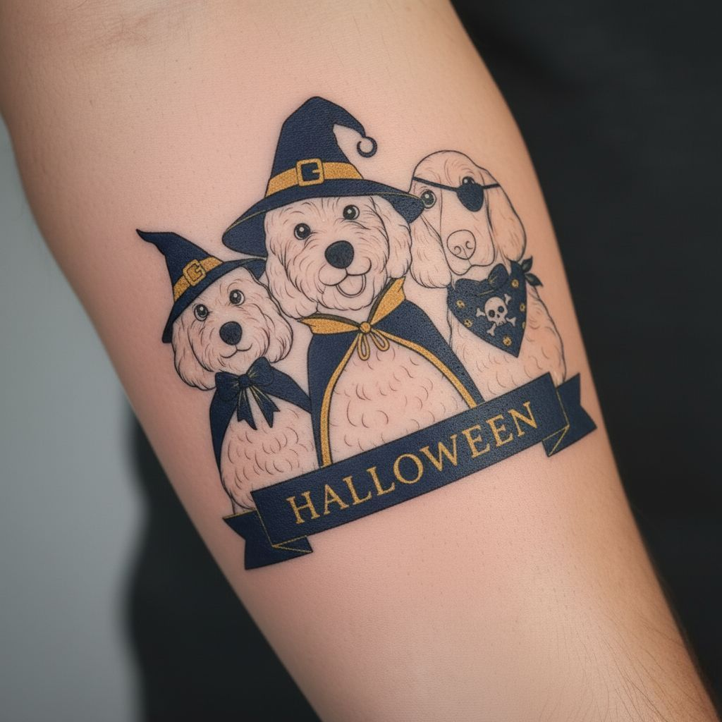 From Line to Luxe: Custom Pet Logo Transformations available for Tattoo Design also