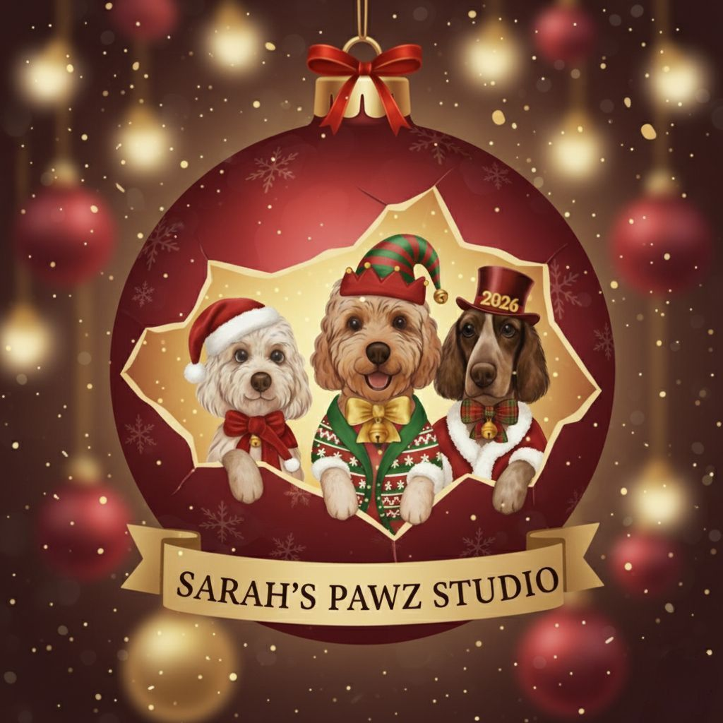 Christmas Bauble Edition – Sarah’s Pawz Studio